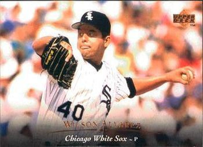 #197 Wilson Alvarez - Chicago White Sox - 1995 Upper Deck Baseball