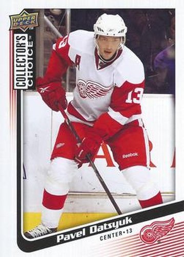 #197 Pavel Datsyuk - Detroit Red Wings - 2009-10 Collector's Choice Hockey