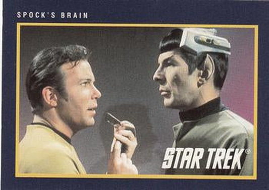 #197 Spock's Brain - 1991 Impel Star Trek 25th Anniversary