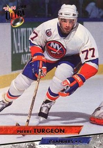 #197 Pierre Turgeon - New York Islanders - 1993-94 Ultra Hockey
