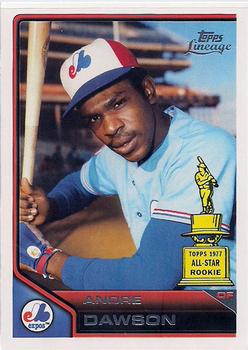 #197 Andre Dawson - Montreal Expos - 2011 Topps Lineage Baseball