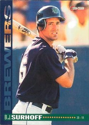 #197 B.J. Surhoff - Milwaukee Brewers - 1994 O-Pee-Chee Baseball