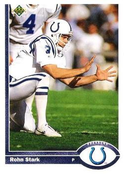 #197 Rohn Stark - Indianapolis Colts - 1991 Upper Deck Football