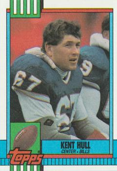 #197 Kent Hull - Buffalo Bills - 1990 Topps Football