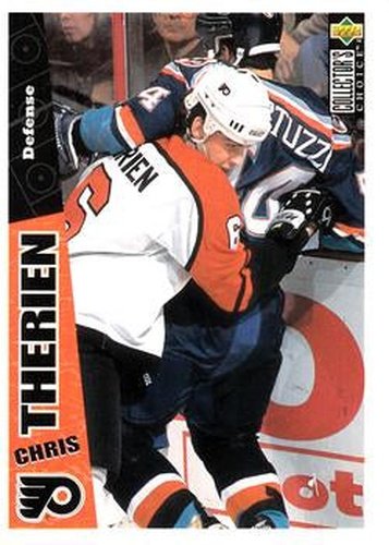 #197 Chris Therien - Philadelphia Flyers - 1996-97 Collector's Choice Hockey