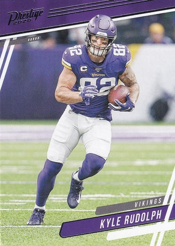 #197 Kyle Rudolph - Minnesota Vikings - 2020 Panini Prestige Football