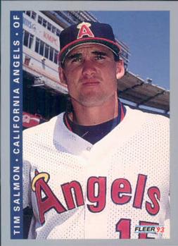 #197 Tim Salmon - California Angels - 1993 Fleer Baseball