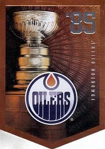 #1985 Edmonton Oilers - 2012 Panini Molson Stanley Cup Collection Hockey