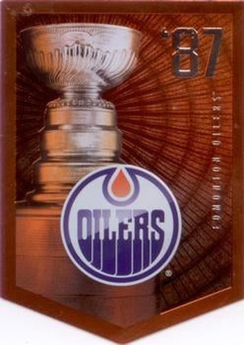 #1987 Edmonton Oilers - 2012 Panini Molson Stanley Cup Collection Hockey