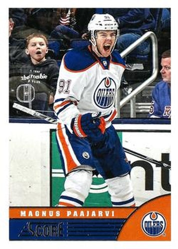 #198 Magnus Paajarvi - Edmonton Oilers - 2013-14 Score Hockey