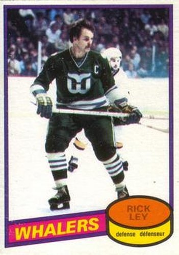 #198 Rick Ley - Hartford Whalers - 1980-81 O-Pee-Chee Hockey