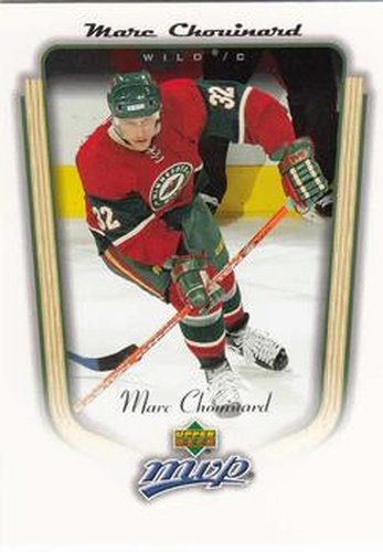 #198 Marc Chouinard - Minnesota Wild - 2005-06 Upper Deck MVP Hockey