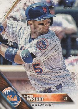 #HMW198 David Wright - New York Mets - 2016 Topps Holiday Baseball