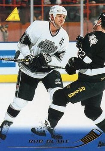#198 Rob Blake - Los Angeles Kings - 1995-96 Pinnacle Hockey