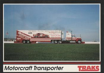 #198 Motorcraft Transporter - Bud Moore Engineering - 1991 Traks Racing