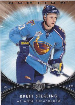 #198 Brett Sterling - Brett Sterling - 2007-08 Upper Deck Ovation Hockey