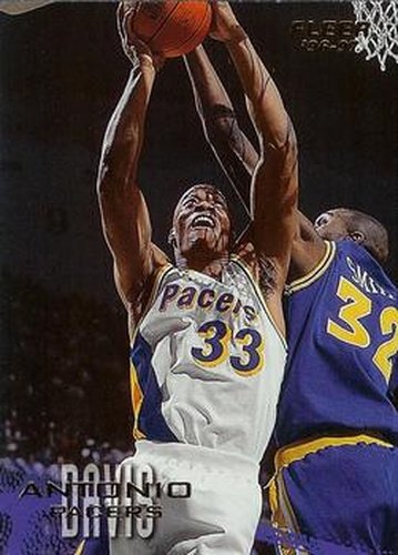 #198 Antonio Davis - Indiana Pacers - 1996-97 Fleer Basketball