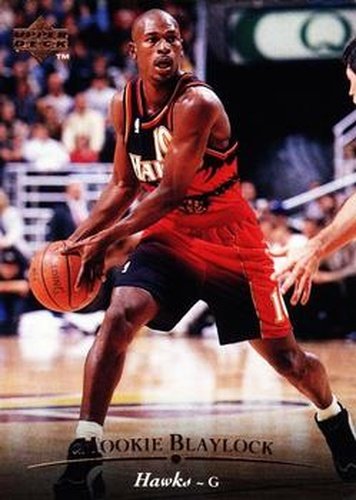 #198 Mookie Blaylock - Atlanta Hawks - 1995-96 Upper Deck Basketball