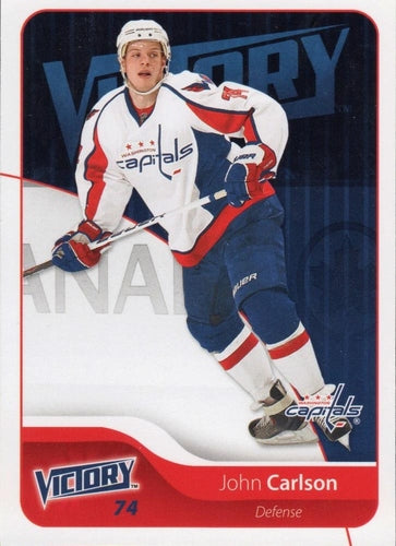 #198 John Carlson - Washington Capitals - 2011-12 Upper Deck Victory Hockey