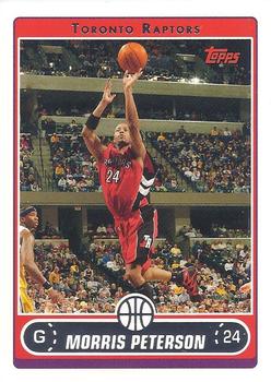 #198 Morris Peterson - Toronto Raptors - 2006-07 Topps Basketball