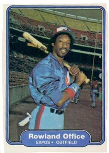 #198 Rowland Office - Montreal Expos - 1982 Fleer Baseball