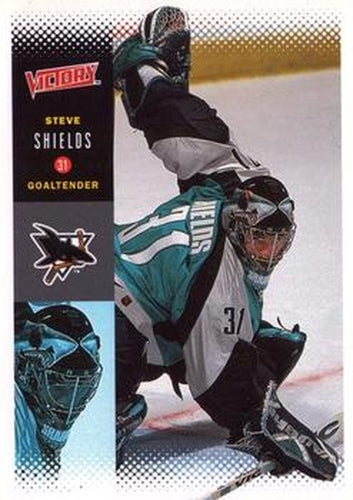 #198 Steve Shields - San Jose Sharks - 2000-01 Upper Deck Victory Hockey