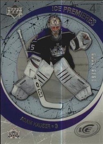 #198 Adam Hauser - Los Angeles Kings - 2005-06 Upper Deck Ice Hockey
