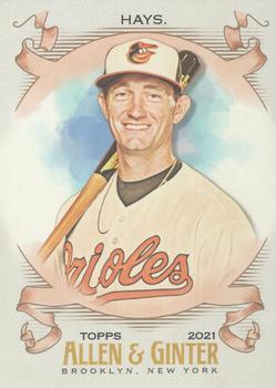 #198 Austin Hays - Baltimore Orioles - 2021 Topps Allen & Ginter Baseball
