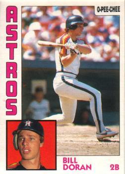 #198 Bill Doran - Houston Astros - 1984 O-Pee-Chee Baseball