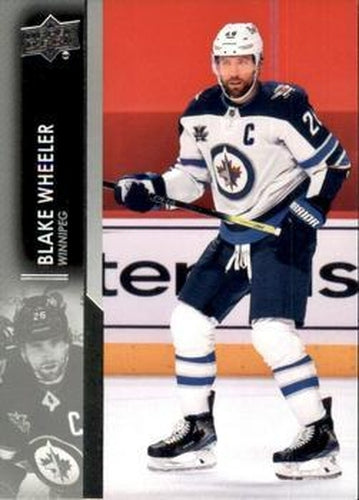 #198 Blake Wheeler - Winnipeg Jets - 2021-22 Upper Deck Hockey