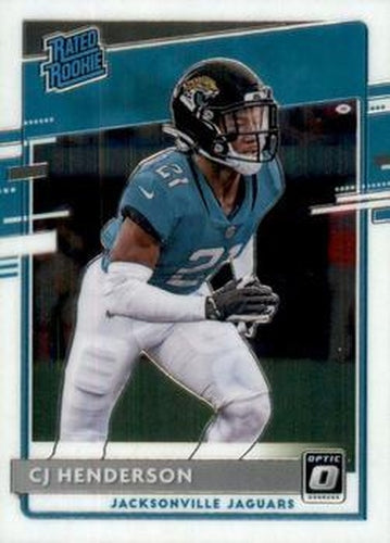 #198 CJ Henderson - Jacksonville Jaguars - 2020 Donruss Optic Football