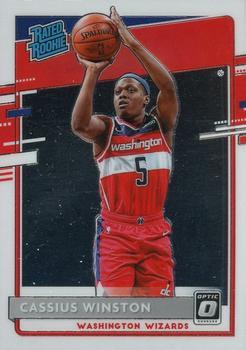 #198 Cassius Winston - Washington Wizards - 2020-21 Donruss Optic Basketball
