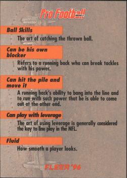 #198 Checklist - 1996 Fleer Football
