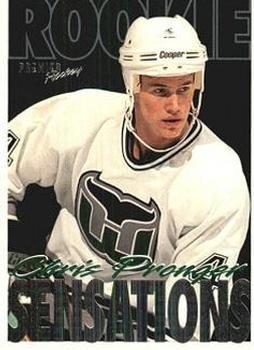 #198 Chris Pronger - Hartford Whalers - 1994-95 Topps Premier Hockey