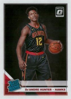 #198 De'Andre Hunter - Atlanta Hawks - 2019-20 Donruss Optic Basketball