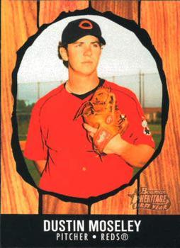 #198 Dustin Moseley - Cincinnati Reds - 2003 Bowman Heritage Baseball