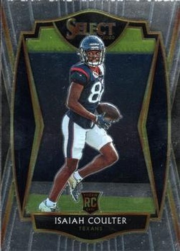 #198 Isaiah Coulter - Houston Texans - 2020 Panini Select Football