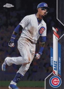 #198 Javier Baez - Chicago Cubs - 2020 Topps Chrome Baseball