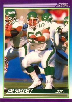 #198 Jim Sweeney - New York Jets - 1990 Score Football