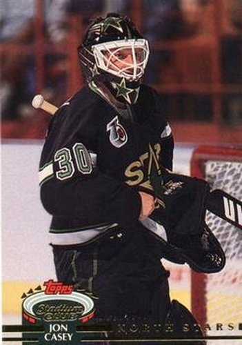 #198 Jon Casey - Minnesota North Stars - 1992-93 Stadium Club Hockey