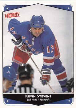 #198 Kevin Stevens - New York Rangers - 1999-00 Upper Deck Victory Hockey