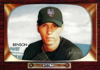 #198 Kris Benson - New York Mets - 2004 Bowman Heritage Baseball