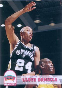 #198 Lloyd Daniels - San Antonio Spurs - 1993-94 Hoops Basketball