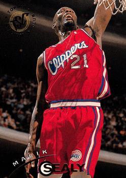 #198 Malik Sealy - Los Angeles Clippers - 1994-95 Stadium Club Basketball