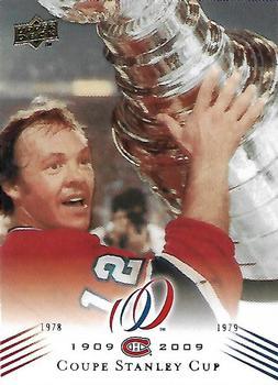 #198 Coupe Stanley Cup - Montreal Canadiens - 2008-09 Upper Deck Montreal Canadiens Centennial Hockey