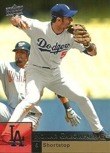 #198 Nomar Garciaparra - Los Angeles Dodgers - 2009 Upper Deck Baseball