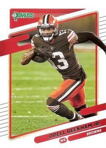 #198 Odell Beckham Jr. - Cleveland Browns - 2021 Donruss Football
