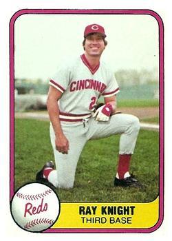 #198 Ray Knight - Cincinnati Reds - 1981 Fleer Baseball