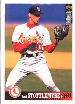 #198 Todd Stottlemyre - St. Louis Cardinals - 1997 Collector's Choice Baseball