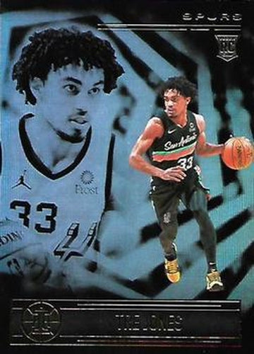 #198 Tre Jones - San Antonio Spurs - 2020-21 Panini Illusions Basketball